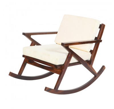 Alanzo Teak Rocking Chair by Wakefit